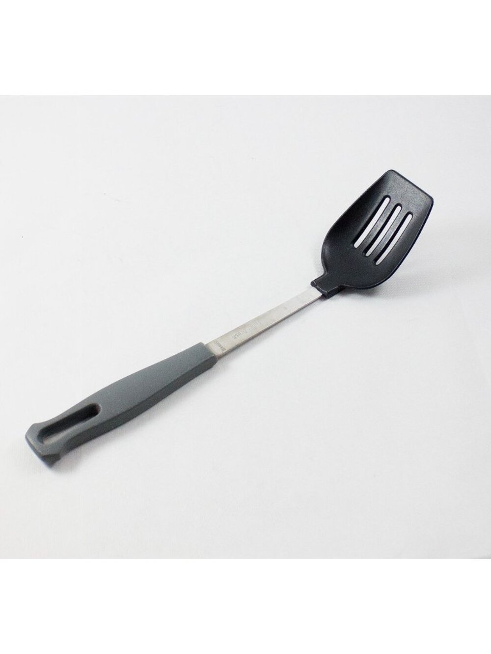 Vintage Fuller Brush Slotted Serving Spoon Stainless Steel Nylon Ergo Handle
